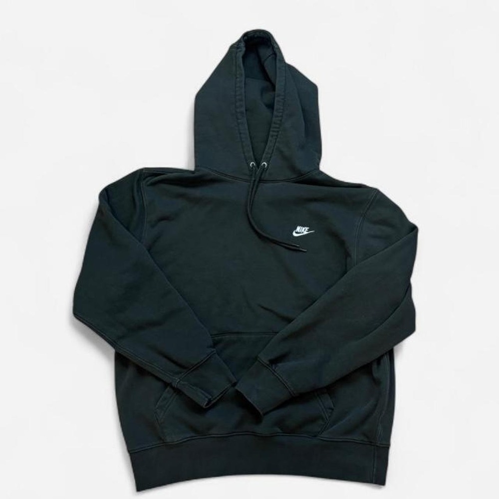 Nike Dark Green Pullover Hoodie Size L